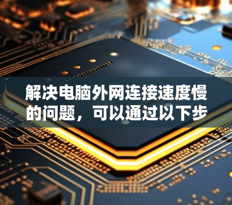 解决电脑外网连接速度慢的问题,可以通过以下步骤进行逐步排查和解决 解决电脑外网连接速度慢的问题,可以通过以下步骤进行逐步排查和解决