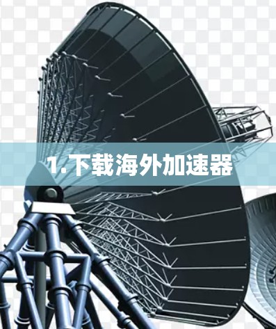 1.下载海外加速器 1.下载海外加速器