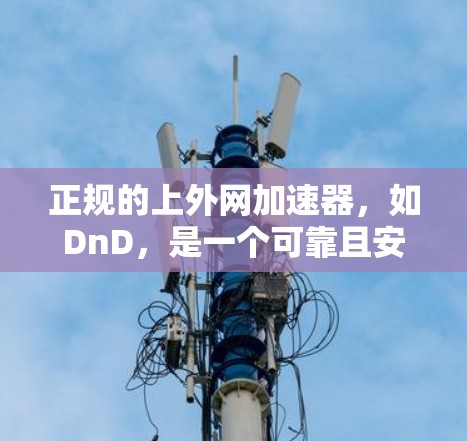 正规的上外网加速器，如DnD，是一个可靠且安全的选择，适合提升网络速度和用户体验。以下是对上外网加速器的详细介绍