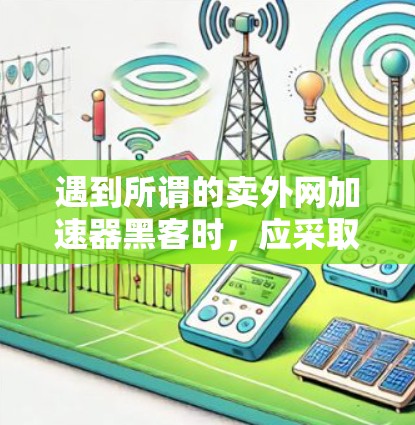 遇到所谓的卖外网加速器黑客时，应采取以下步骤