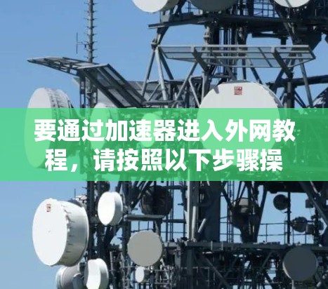 要通过加速器进入外网教程,请按照以下步骤操作 要通过加速器进入外网教程,请按照以下步骤操作