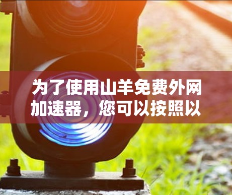 为了使用山羊免费外网加速器,您可以按照以下步骤操作 为了使用山羊免费外网加速器,您可以按照以下步骤操作