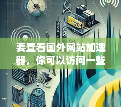 要查看国外网站加速器，你可以访问一些可靠的网站，如SpeedBtt、SpeedDnly、Nettycdn等，这些网站提供免费或付费的加速服务。以下是一些推荐的加速器平台