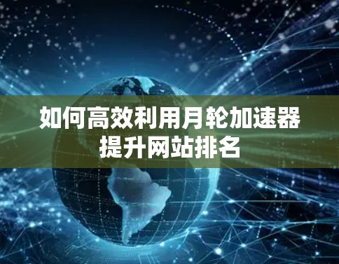 如何高效利用月轮加速器提升网站排名