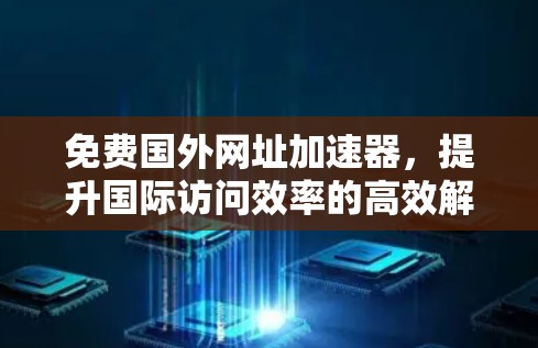 免费国外网址加速器,提升国际访问效率的高效解决方案 免费国外网址加速器,提升国际访问效率的高效解决方案
