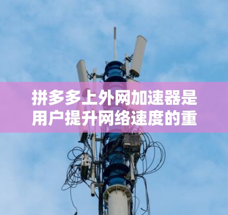 拼多多上外网加速器是用户提升网络速度的重要工具,以下是使用上外网加速器的详细步骤 拼多多上外网加速器是用户提升网络速度的重要工具,以下是使用上外网加速器的详细步骤