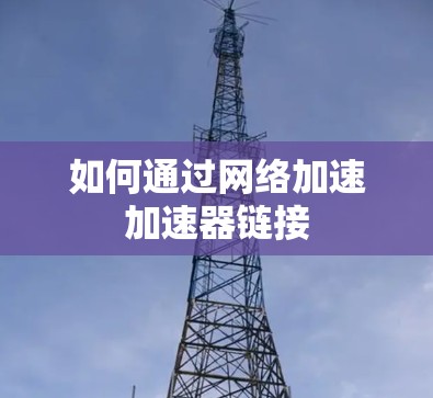 如何通过网络加速加速器链接