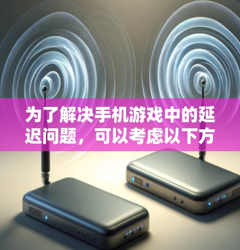 为了解决手机游戏中的延迟问题，可以考虑以下方法