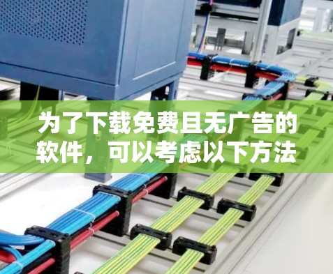 为了下载免费且无广告的软件,可以考虑以下方法 为了下载免费且无广告的软件,可以考虑以下方法
