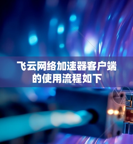 飞云网络加速器客户端的使用流程如下 飞云网络加速器客户端的使用流程如下