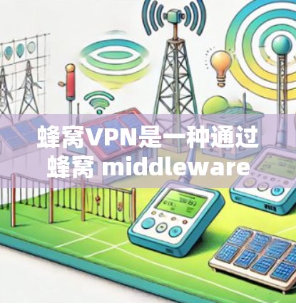 蜂窝VPN是一种通过蜂窝 middleware技术提供端到端加密服务的网络解决方案,旨在提供安全、快速和多设备访问的高速数据传输体验。以下是关于蜂窝VPN的详细介绍 蜂窝VPN是一种通过蜂窝 middleware技术提供端到端加密服务的网络解决方案,旨在提供安全、快速和多设备访问的高速数据传输体验。以下是关于蜂窝VPN的详细介绍
