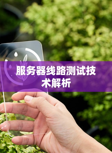 服务器线路测试技术解析 服务器线路测试技术解析