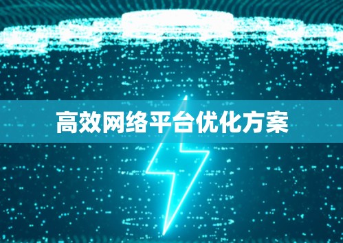 高效网络平台优化方案 高效网络平台优化方案