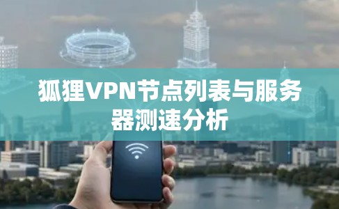 狐狸VPN节点列表与服务器测速分析