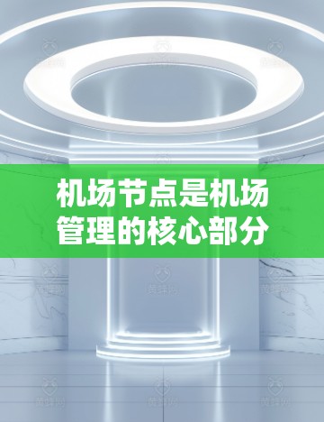 机场节点是机场管理的核心部分，负责机场设施的规划、布局和管理。每个节点都有其特定的功能，确保机场的高效运营和旅客的安全。以下是机场节点的使用指南