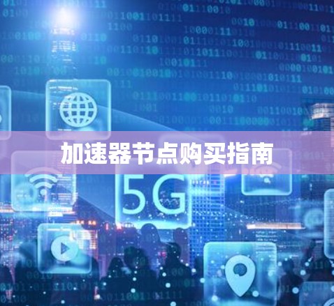 加速器节点购买指南 加速器节点购买指南
